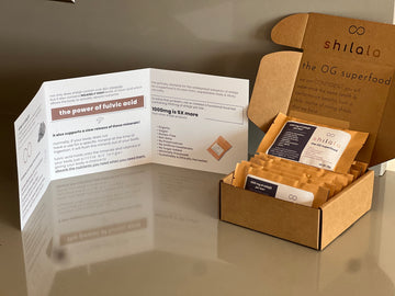 Shilala Supplement Bar | 1000mg Raw Shilajit + Fulvic Minerals