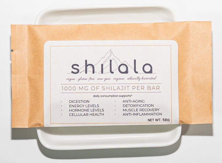 Shilala Supplement Bar | 1000mg Raw Shilajit + Fulvic Minerals